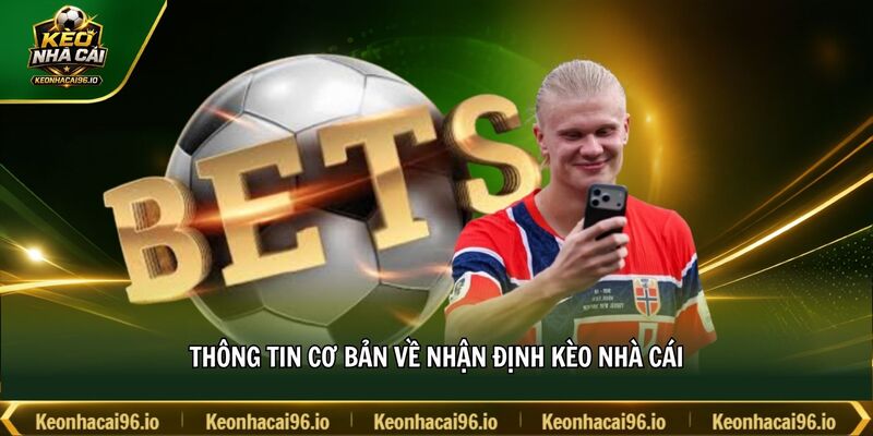 Thông tin cơ bản về nhận định kèo nhà cái