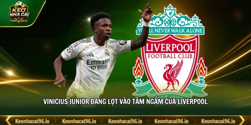Vinicius Junior đang lọt vào tầm ngắm của Liverpool Vinicius Junior đang lọt vào tầm ngắm của Liverpool